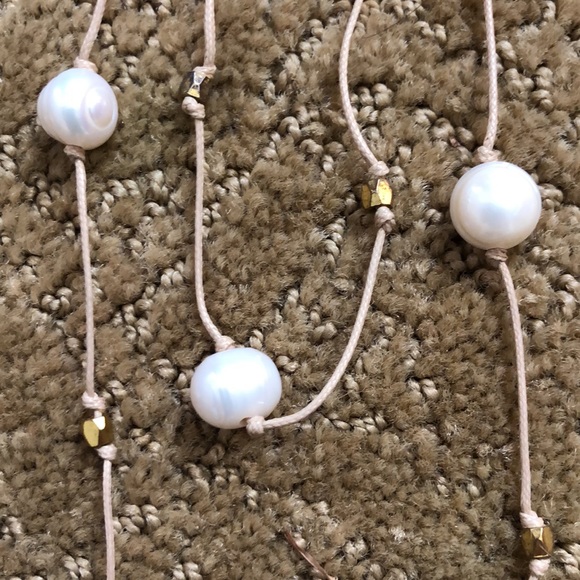 Lucky 2 length pearl necklace - Picture 3 of 4